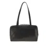 The Row 'astra Bowling' Leather Bag In Black