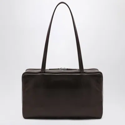 The Row | Astra Brown Bowling Bag
