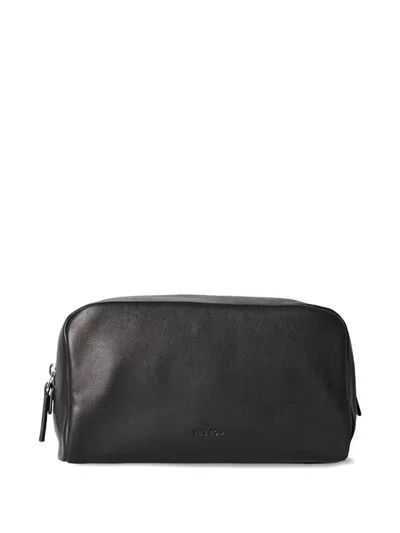 The Row Astra Pouch Bag In Black