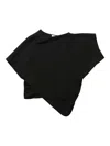 The Row Polydora Silk Top In 黑色