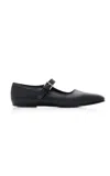 The Row Boheme Mj Ballet Flats In Nappa Leather In Black