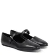 The Row Boheme Mj Ballet Flats In Nappa Leather In Black