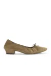 The Row Awar Ballerina Pump In Fawn