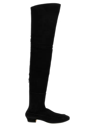 The Row 'awar' Cuissard Boots In Black
