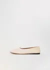 The Row Awar Leather Ballet Flats