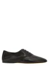 The Row 10mm Awar Leather Lace-up Shoes