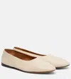 The Row Awar Leather Ballet Flats