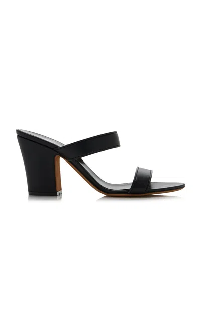 THE ROW AWAR LEATHER SANDALS