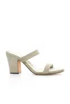 The Row Awar Sandal In Sage Green