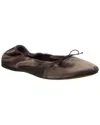 The Row Bow Detailed Slip-on Flat Shoes