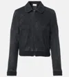 The Row Axelette Suede Jacket