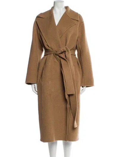 Pre-owned The Row Baby Camel Fur Coat In Neutral