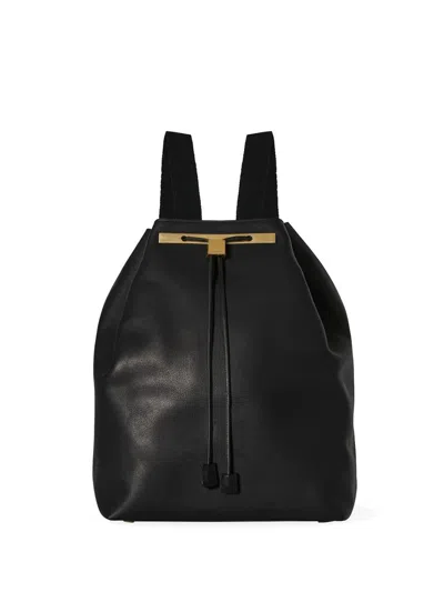 The Row Backpacks In Double Black Ang