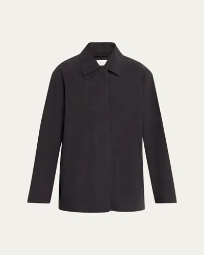 The Row Baeza Cotton Single-breasted Jacket