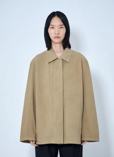 The Row Baeza Jacket In Beige