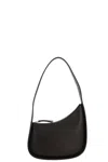 The Row Crescent Zip Shoulder Bag In Black