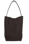 The Row Leather Top-handle Shoulder Bag In Brown