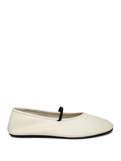 THE ROW THE ROW BALLET SLIPPER MILK