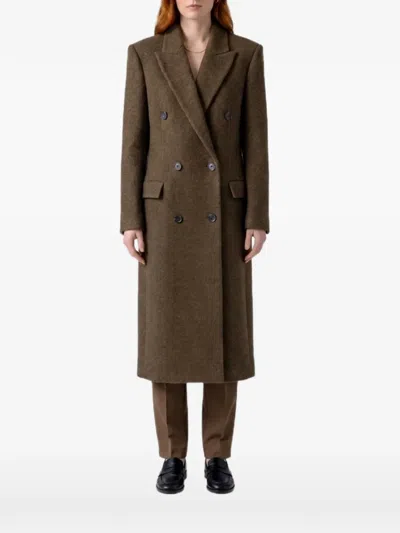 The Row Bamira Coat In Braun