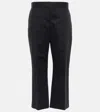 The Row Hose Bapri Aus Einem Baumwollgemisch In Black