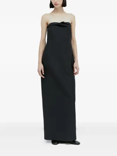 The Row Bardon Maxi Dress In Black