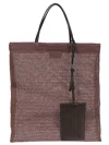 The Row Barn Mini Tote Bag In Brown