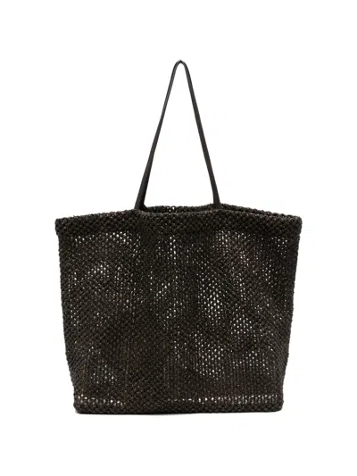 The Row Barn Tote Bag In Brown