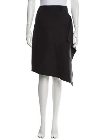 Pre-owned The Row Bartellina Skirt Knee-length Skirt In Gray