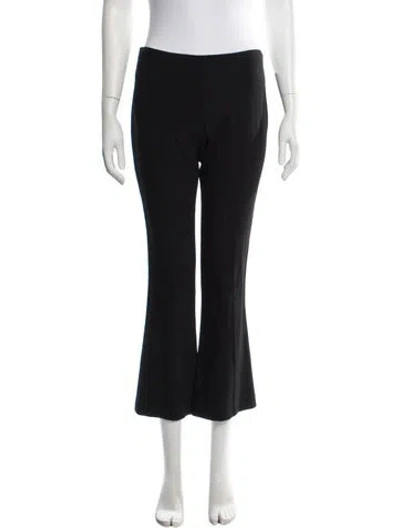 Pre-owned The Row Beca Flared Pants In Black
