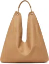 The Row Leather Bindle 3 Shoulder Bag In Cream Blk