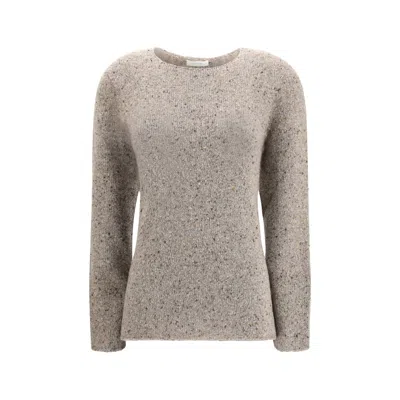 The Row Beige Cashmere Top
