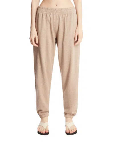 The Row Beige Cotton And Linen Pants