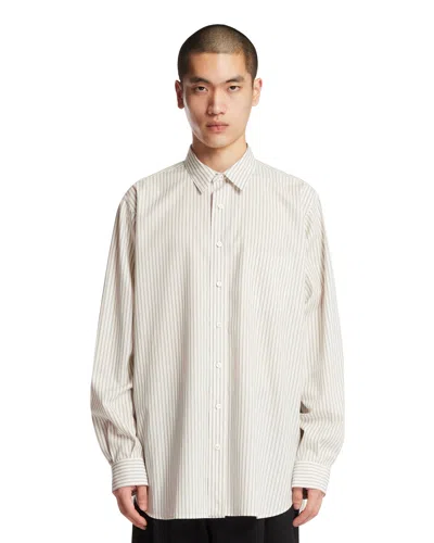 The Row Beige Cotton Shirt In Multi