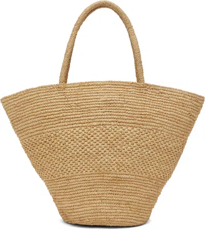 The Row Beige Emilie Tote