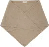 The Row Beige Hit Scarf In Asa Ancient Sand