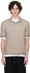The Row Beige Isao Polo