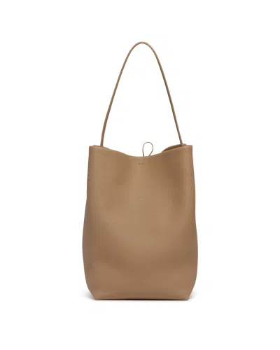 The Row Beige Large N/s Park Tote In Beige Beige   #ddbb8c
