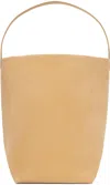 THE ROW BEIGE LARGE N/S PARK TOTE