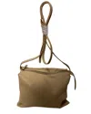 The Row Beige Leather Nu Twin Crossbody (authentic Pre-loved)