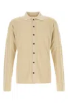 The Row Beige Linen Blend Lorde Cardigan In Beige