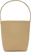The Row Beige Medium N/s Park Tote In Buld Boulder