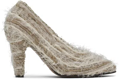 The Row Prudens Fuzzy Fabric Pumps In Lama