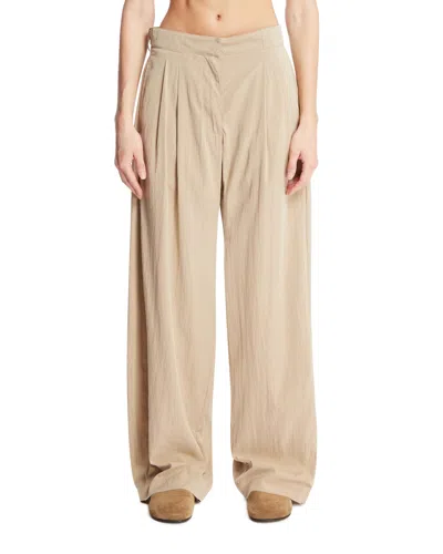 The Row Beige Relaxed Pants