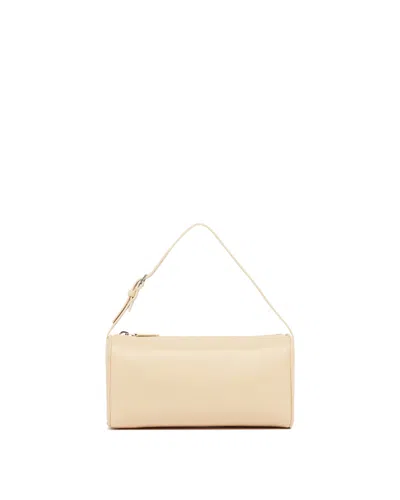The Row Beige Round 90s Leather Bag