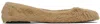 The Row Beige Square Ballet Ballerina Flats In Neutral