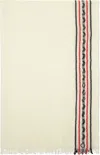 The Row Beige Terela Scarf In Ivr Ivory