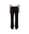 The Row Black Elia Trousers In Black