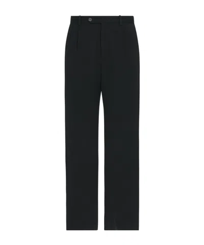 The Row Belt-loop Casual Pants In Black
