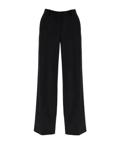 The Row Belt Loop Casual Pants In Black