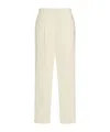 The Row Belt Loop Casual Pants In White